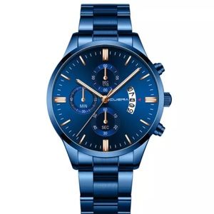 Men's Quartz Luminous Stainless Steel Watch  - Relojes de Hombre!
